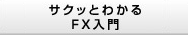 サクッとわかるＦＸ入門