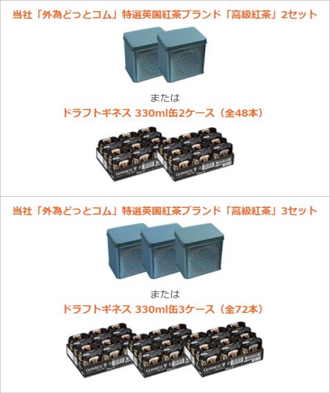外為どっとコムのポンド/円、トルコリラ/円取引でいいものプレゼントキャンペーン