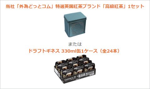 外為どっとコムのポンド/円、トルコリラ/円取引でいいものプレゼントキャンペーン