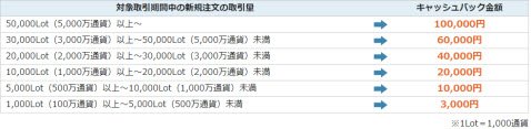 口座開設キャンペーンの適用条件と特典