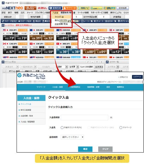 外為どっとコムの公式サイト