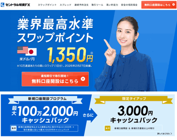 セントラル短資ＦＸ「ＦＸダイレクトプラス」