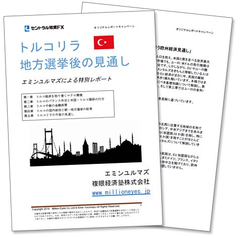 激動!「欧州経済&トルコリラの見通し」オリジナルレポート
