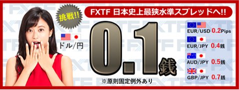ゴールデンウェイ・ジャパンが米ドル/円のスプレッドを0.1銭原則固定に縮小