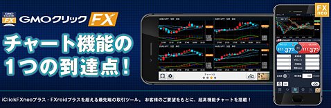 GMOクリック証券のスマホアプリイメージ画像