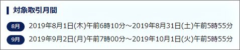 外為どっとコムのおいしく!ザクザク!夏祭りキャンペーン