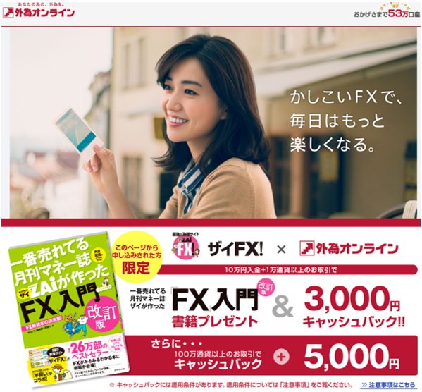 外為オンライントップページ画像