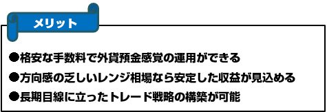 スワップトレードのメリット