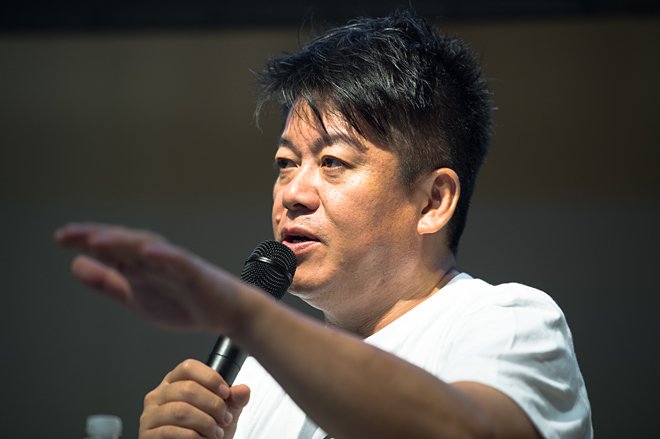 堀江貴文氏の写真