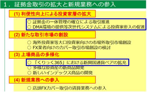 2017年度-2019年度 中期経営計画における具体的事業