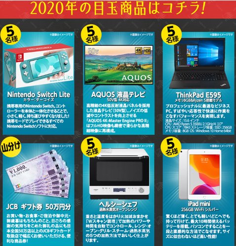 ヒロセ通商「福袋キャンペーン」2020年の目玉商品