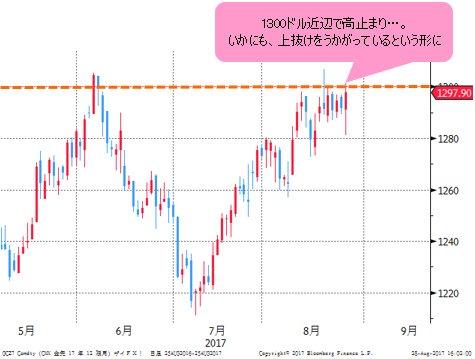 NY金先物 日足