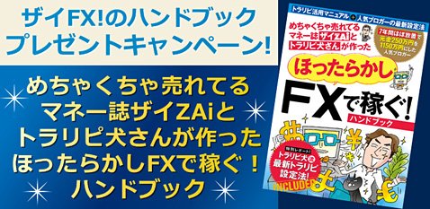 マネースクウェアのザイFX!限定タイアップキャンペーン