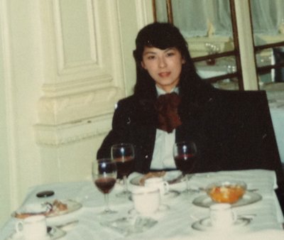 松崎美子さん・バークレイズ銀行時代の写真