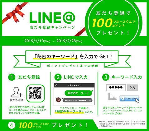 LINE@お友だち登録キャンペーン