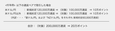 ポイント獲得条件