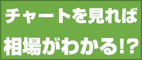 チャートを見れば相場がわかる!?