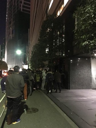 コインチェック本社前