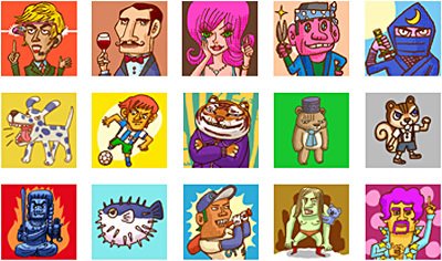 トレードコレクターの濃いキャラ達