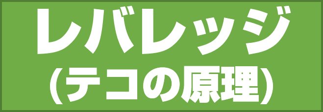 レバレッジ(テコの原理)とは