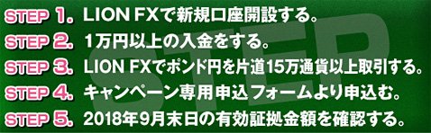 キャッシュバックまでの流れ