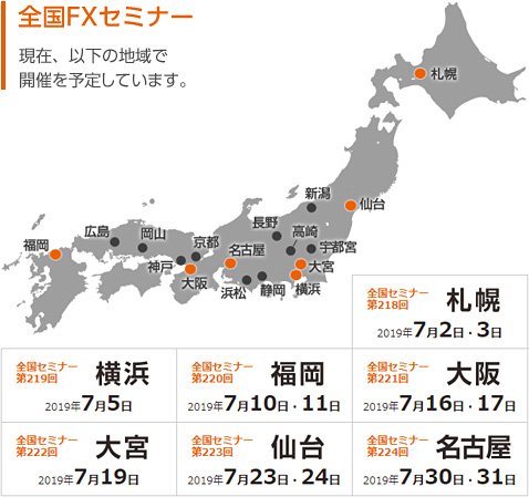 外為オンラインの無料FXセミナー