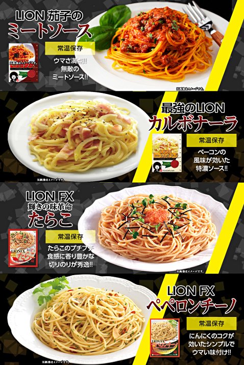 ヒロセ通商の「4月4種のパスタに2種のピザ!LION FXイタリアン祭!」