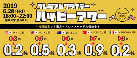 トレイダーズ証券恒例のプレミアムフライデー ハッピーアワー