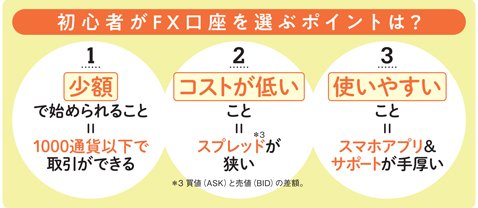 初心者がFX口座を選ぶポイントは?
