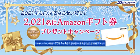 2021名にAmazonギフト券プレゼントキャンペーン